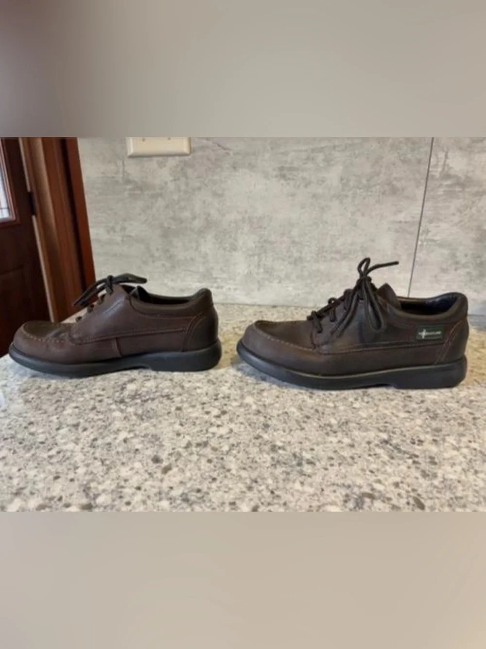 Eastland Dark Brown Leather Lace-Up Oxfords